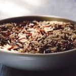bowl of whole grain rice